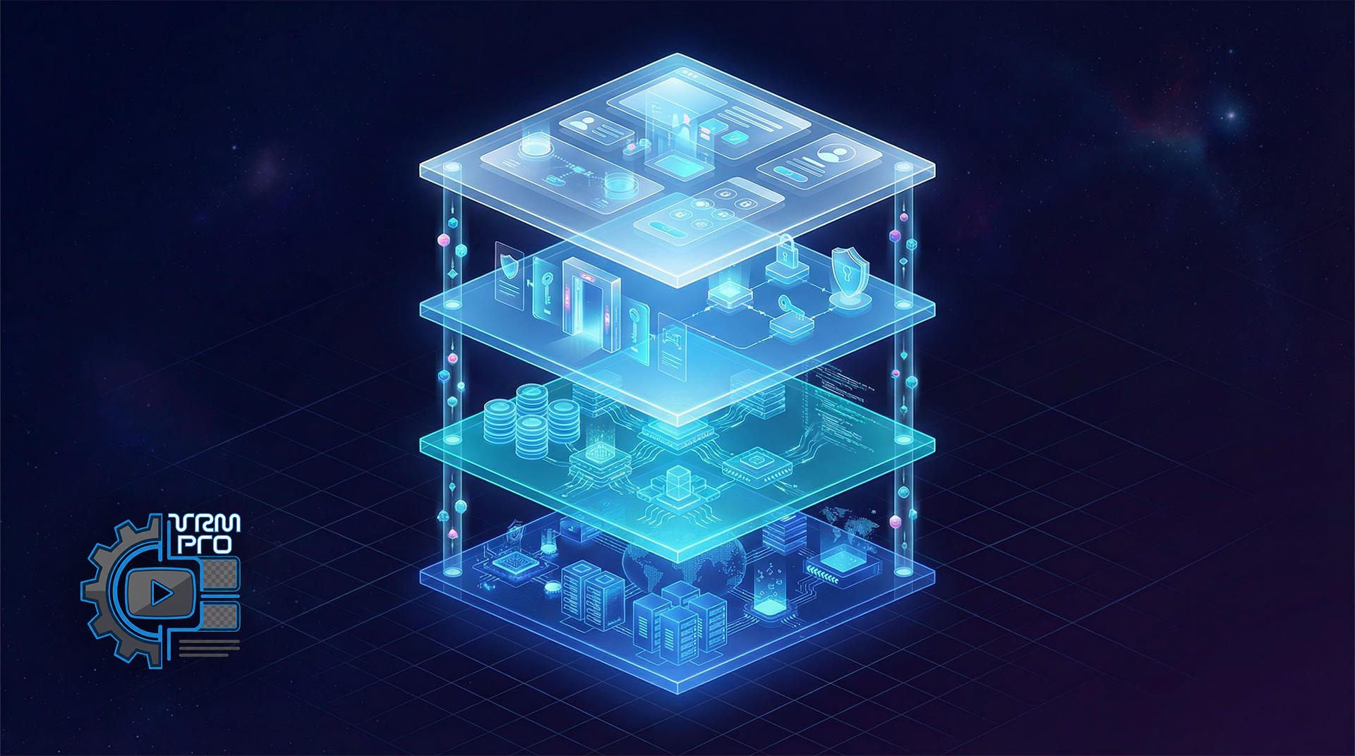 Architecture — Layered technology stack